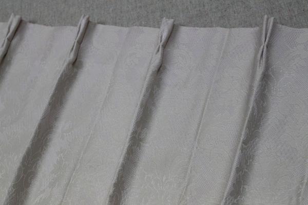 ☆遮光裏地付デザインカーテン:150×230cm:2枚 PBEジャガード764