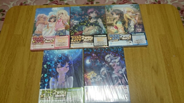 Fate/kaleid linerプリズマ☆イリヤ ツヴァイヘルツDVD全5巻即決