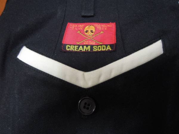 クリームソーダ 金タグ cream soda ピンクドラゴン ロカビリー