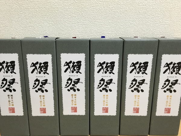 獺祭 純米大吟醸 磨き三割九分 DX箱入 720ml × 6本/50 1800 【公式通販】
