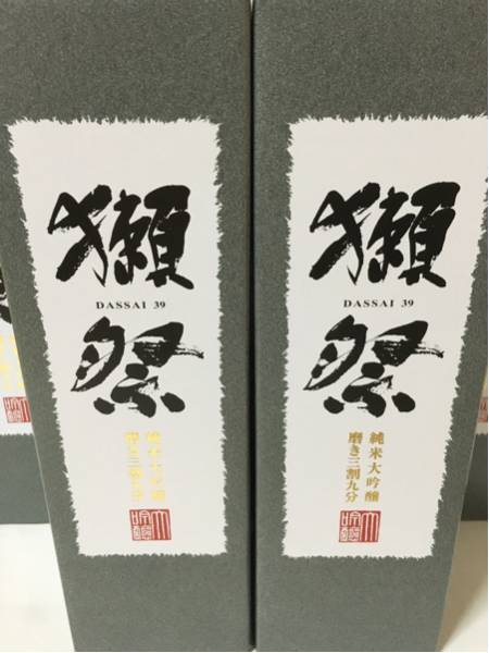 獺祭 純米大吟醸 磨き三割九分 DX箱入 720ml × 6本/50 1800 【公式通販】