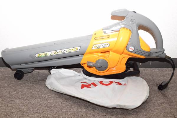 外観キレイ★RYOBI リョービ RESV-1000 ブロワバキューム 掃除機