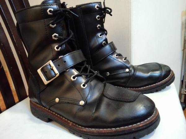 AVIREX サイドジッパーライダーブーツ 26.0cm