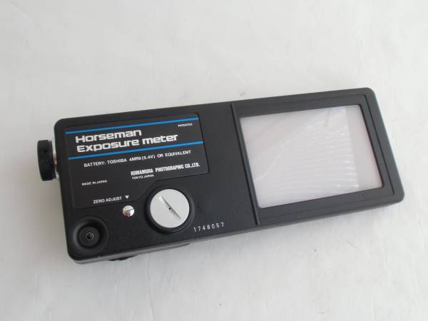 HORSEMAN EXPOSURE METER 45 ケース付き ジャンク扱い horseman-4x5