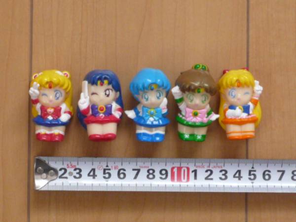 美少女戦士セーラームーン 指人形５個セット マーズマーキュリー