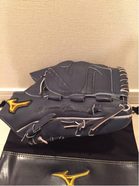 ミズノプロ オーダー 硬式 投手用 グラブ 新品未使用 耕作印有 大人用