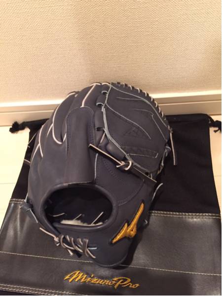 ミズノプロ 硬式投手用グローブ 耕作印あり ミズノプロ オーダー 硬式 投手用 グラブ 新品未使用 耕作印有 大人用