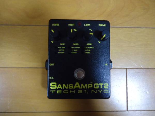 サンズアンプGT2 TECH21 NYC TECH 21 NYC SansAmp GT2
