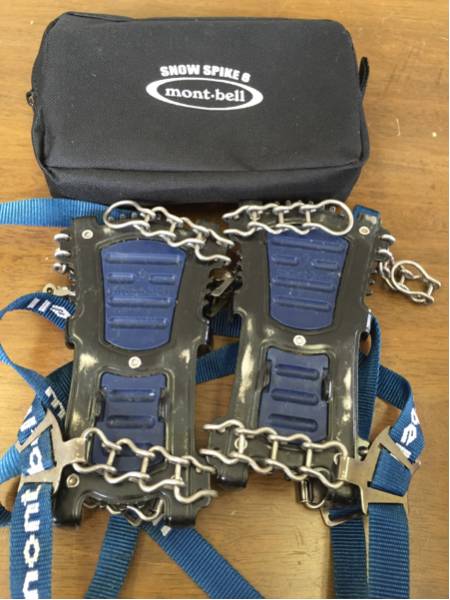 モンベル montbell軽アイゼン6本爪スノーハイク登山_1