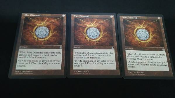 MTG モックス・ダイアモンド Mox 英語版 4枚セット 日本語 モックス