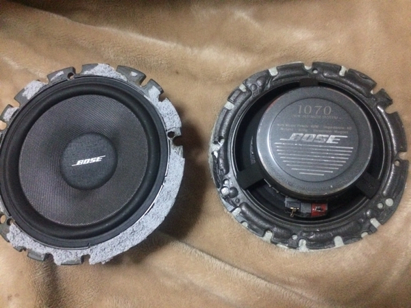 bose1070 BOSE1070 2way2ウエイ17cmカースピーカー ウーファー