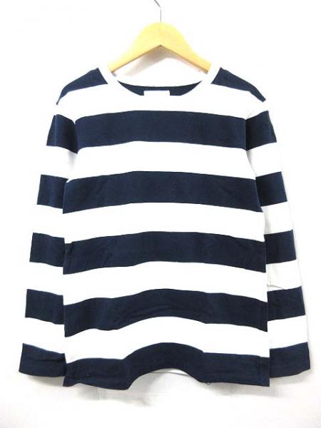 アニエスベー agnes b. カットソー ボーダー 長袖 ロンTシャツ