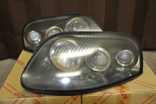 JZA80 スープラ　中期 ヘッドライト 左右セット