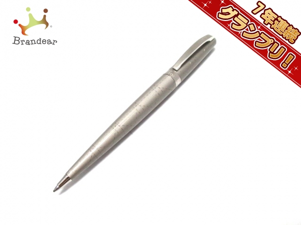 クリスチャンディオール ボールペン 美品 シルバー 金属素材