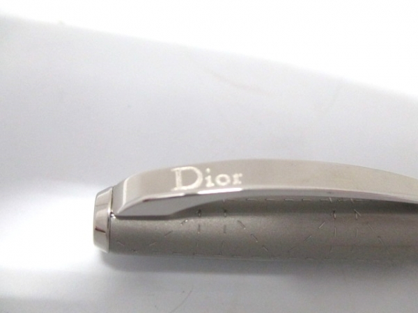 クリスチャンディオール ボールペン 美品 シルバー 金属素材