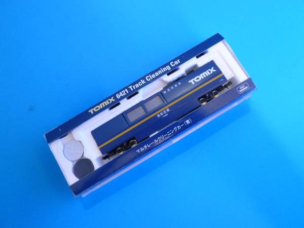 ＴＯＭＩＸ　６４２１　マルチレールクリーニングカー青　未使用