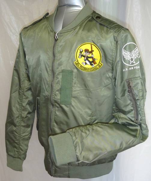 ♪MA1 フライトジャケット RF-84 三沢基地 刺繍入り 新品!軍服(Lサイズ 