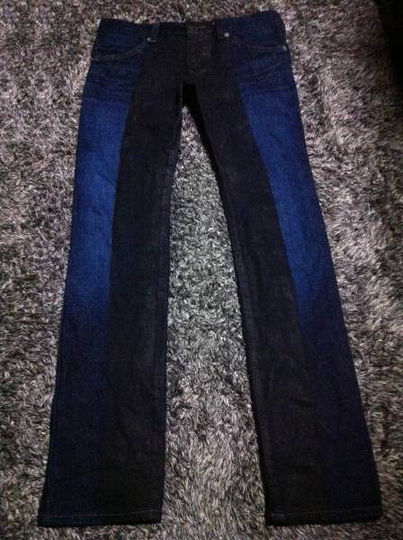 ロエン roen ブラックコーティング加工デニム