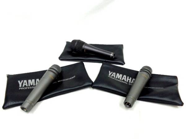 □YAMAHA ダイナミックマイク MZ 102Be/105Be/105Be 3本セット