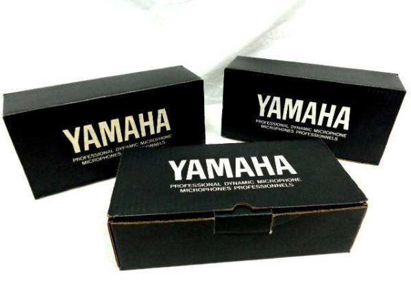 □YAMAHA ダイナミックマイク MZ 102Be/105Be/105Be 3本セット