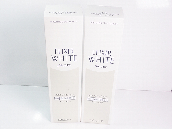 エリクシールホワイト クリアローションⅡしっとり美白化粧水2本