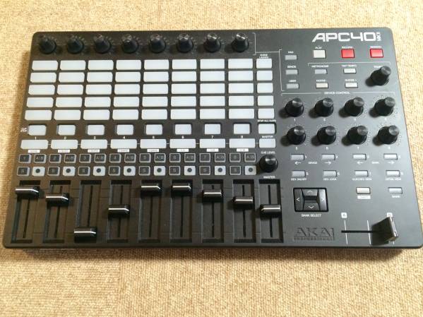 AKAI APC40 MK2 Ableton Live MIDIコントローラ 本体のみ(MIDIキーボード、コントローラー)｜売買された ...