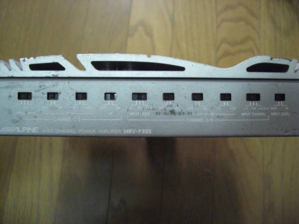 ALPINE パワーアンプ MRV-F305 V12 4/3/2ch 中古