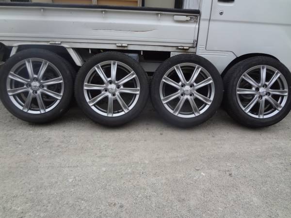 ヴィッツ 195/50R16 純正ホイール 4本セット トヨタ RS タイヤ