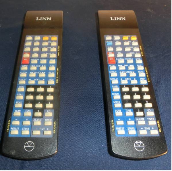 LINN 　モデル等詳細不明　リモコン　2体ジャンク