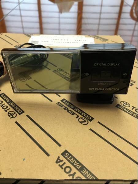 未使用新品☆透過液晶採用☆コムテックレーダー探知機 ZERO1C 未使用