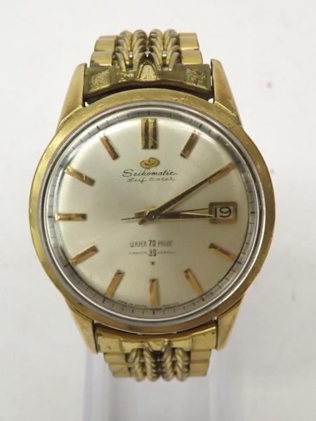 セイコー マチック セルフデーター 39石 自動巻き M管HT03039S