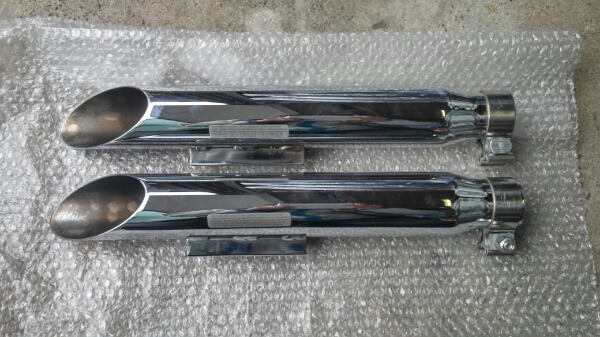 ハーレー マフラー スリップオン FXDL クロームワークス ハーレー FXD