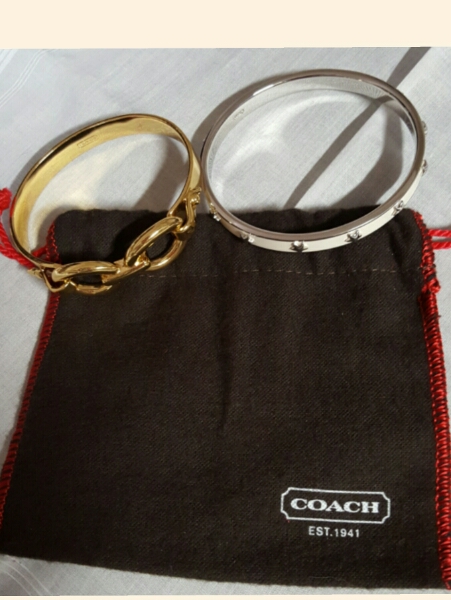 [美品]コーチ　バングル2本セット