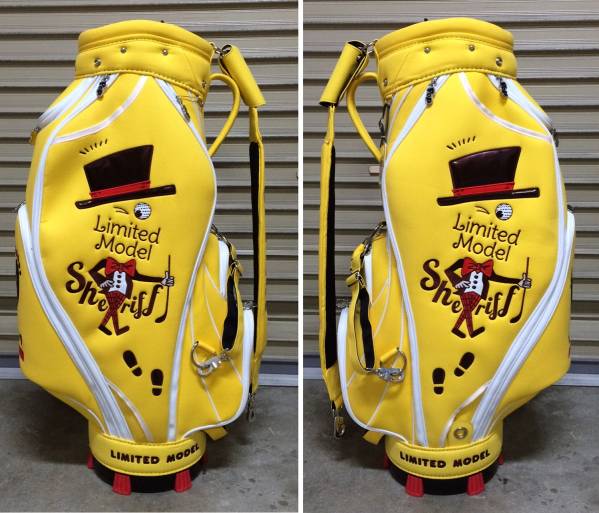 1円～！人気ポップシリーズ　限定キャディバック マスタード