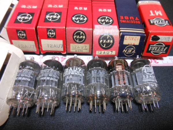 真空管 GE 12AU7A/ECC82 2本セット 現状品 Mullard 真空管 12AU7/ECC82