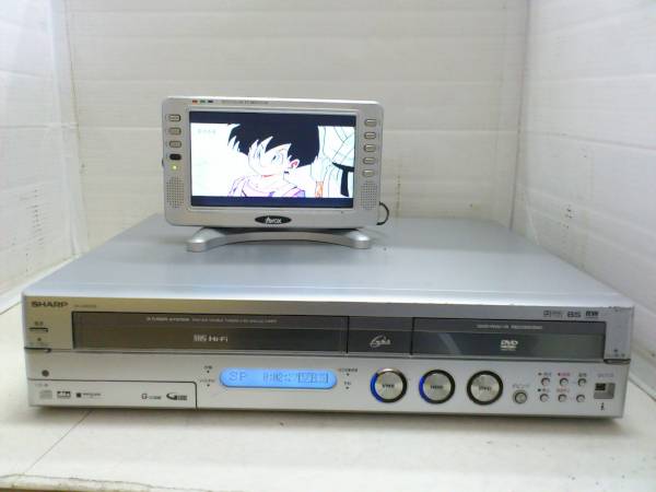 DV-HRW55 SHARP - ビデオ一体型DVDレコーダー 250GB シャープ DVD