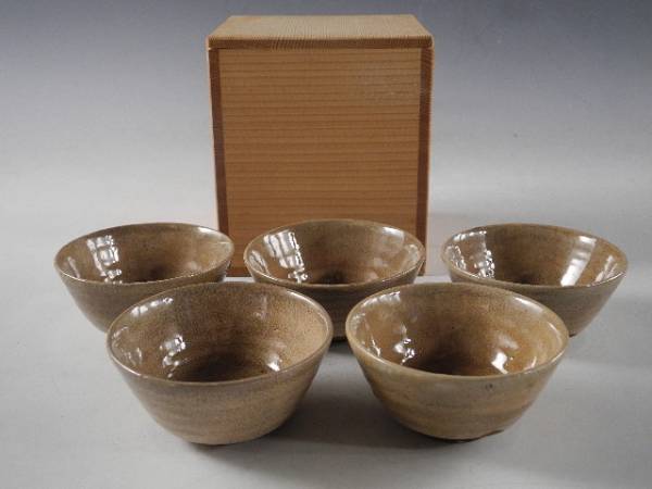 ◇栄◇時代 古萩 煎茶碗 5客 煎茶道具 63a118 2026年最新Yahoo