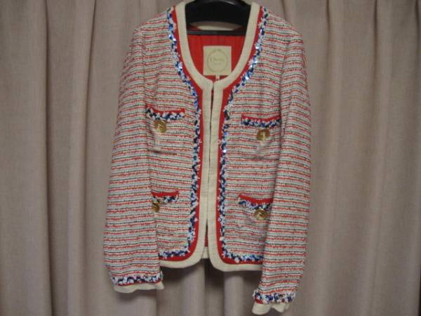 chesty☆ツイードジャケット☆新品タグ付き☆サイズ１