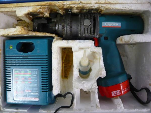 ◆オグラ Ogura 12V コードレス全ネジカッター HWC-34 中古