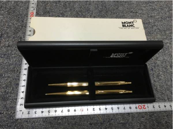 ◯モンブランMONTBLANC ボールペン＋シャープペンセット（P-37）
