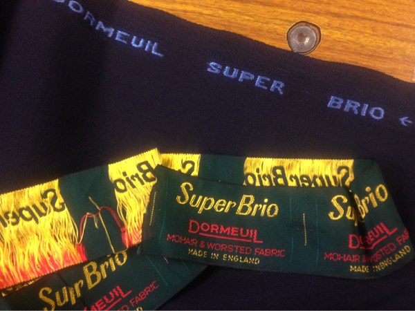 ビンテージ ドーメル スーパーブリオ 生地 パニコ