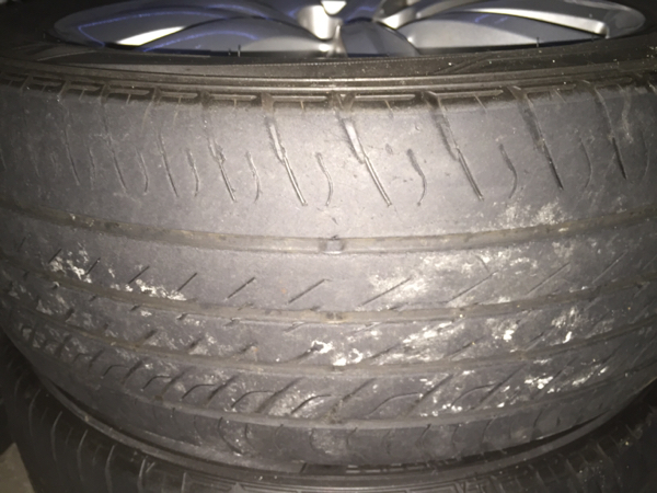 ブリヂストン レクサス LS460 純正アルミ 美品 ガリなし 235/50/18