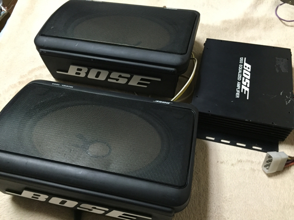 【稀少】 BOSE 1203 スピーカー イコライザーアンプ 取説あり