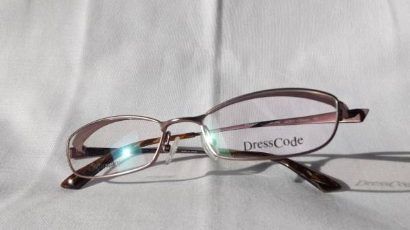 【 Dress Code 】 ☆ 日本製 軽量 TITANIUM ☆ つや消しピンク