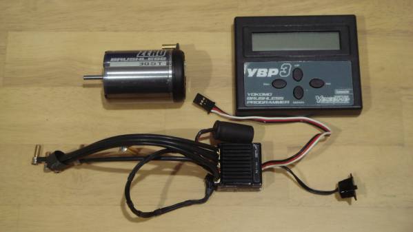 ヨコモ ブラシレスアンプセット BL-SP3＆YM-BL305G＆BL-YBP3