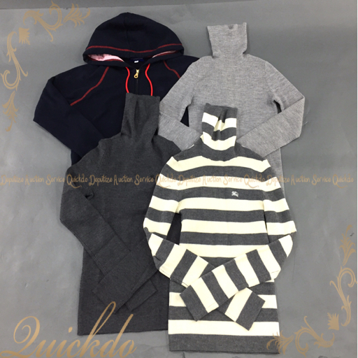 バーバリーブルーレーベル ニット パーカー 女性 38 計4点 Burberry 