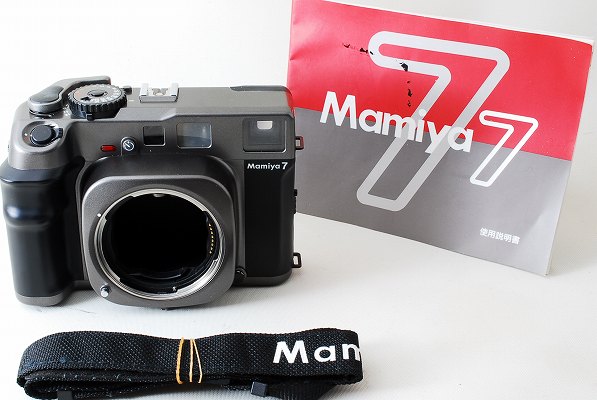 ★極上品★ Mamiya 7II Black Body マミヤ 中判カメラ 〓大人気極上〓 MAMIYA マミヤ 7 ボディ ☆充実の付属品 極上品