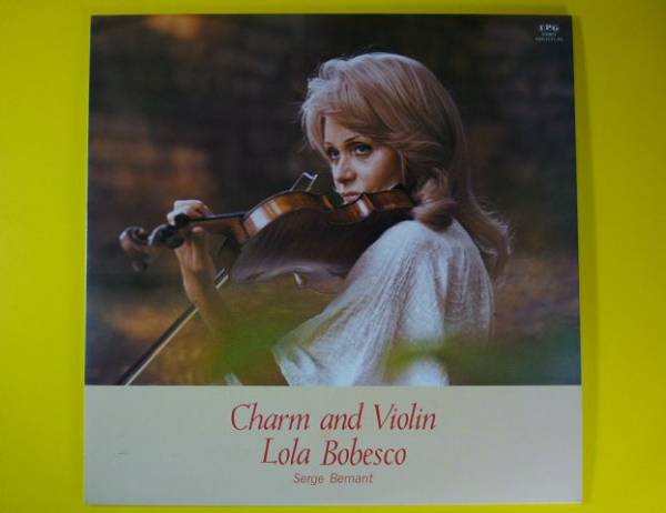 LP◇ローラ・ボベスコ◇珠玉のヴァイオリン小品集◇Lola Bobesco ☆CD