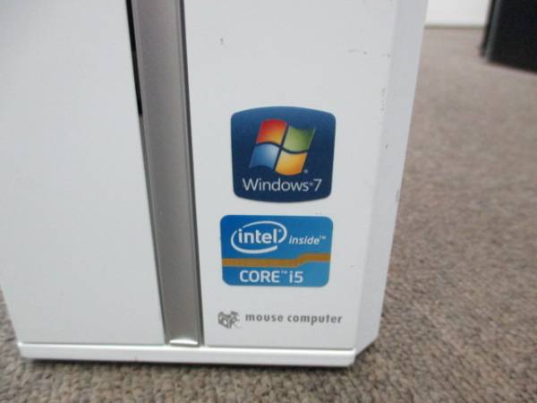 デスクトップPC Core i5【HDDなし】 ジャンク品】デスクトップPC mouse computer COREi5 HDDなし