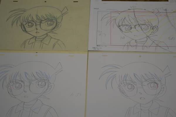 名探偵コナンの原画セット その1 名探偵コナン 放送30周年記念TV